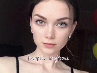 Favorite_neighbour