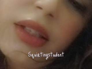 Squirtingstudent
